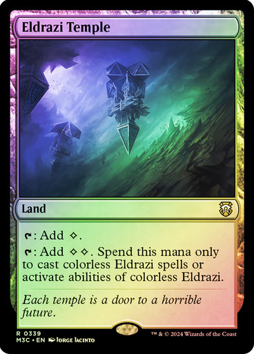 Eldrazi Temple (Borderless) [Secret Lair Drop Series]