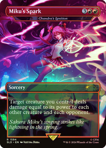 Chandra's Ignition (Miku's Spark) (Hatsune Miku) | Secret Lair