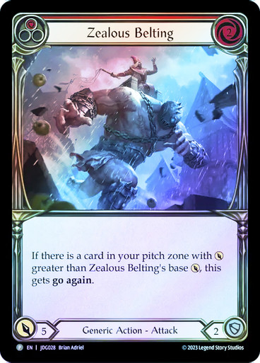 Zealous Belting (Red) (Judge) | Promotional Cards | Star City Games
