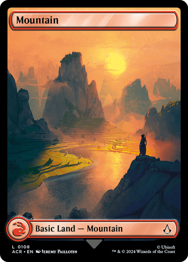 Mountain (#108) (Full Art) | Assassin's Creed | Star City Games