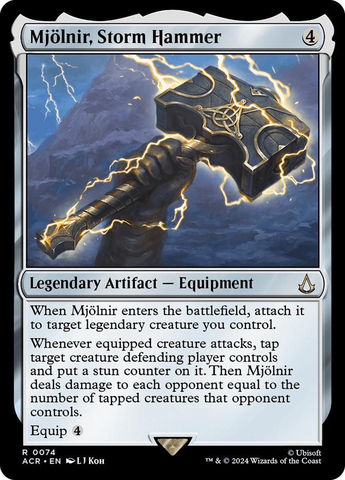 MTG Mjolnir, Storm Hammer - Assassin's Creed #074 | eBay