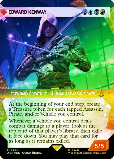 Edward Kenway (Showcase) (Textured Foil) | Assassin