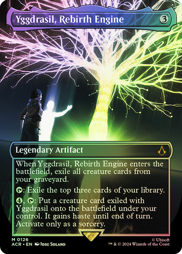 MtG転生装置、ユグドラシル/Yggdrasil, Rebirth Engine Yggdrasil, Rebirth Engine (Borderless) | Assassin's Creed