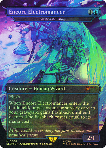 Snapcaster Mage (Encore Electromancer) (Hatsune Miku
