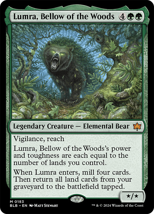 MTG Lumra, Bellow of the Woods - Bloomburrow #183 | eBay