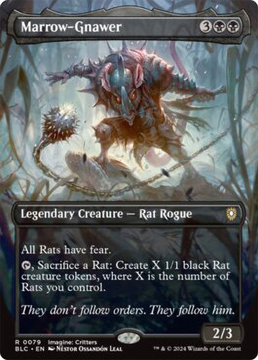 mtg marrow gnawer commander deck Marrow-Gnawer All Rats have fear. Marrow-Gnawer (Commander) | EDHREC