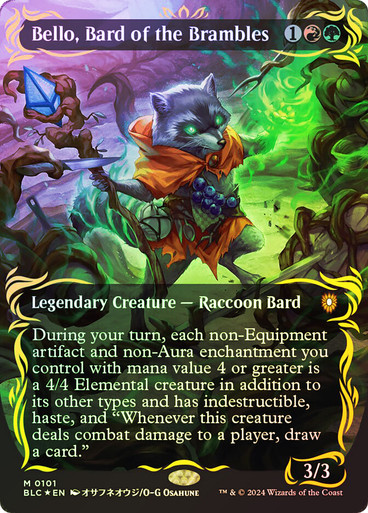 Bello, Bard of the Brambles　レイズドfoil Bello, Bard of the Brambles | Bloomburrow Commander | Star City Games