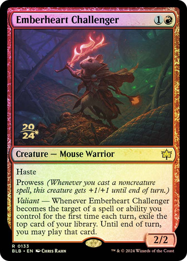 Emberheart Challenger (Prerelease) (Bloomburrow) | Promo | Star