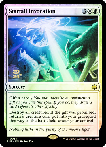 Starfall Invocation (Prerelease) (Bloomburrow) | Promo | Star City Games