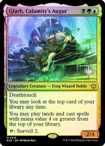 Glarb, Calamity's Augur (Promo Pack) (Bloomburrow) | Promo | Star