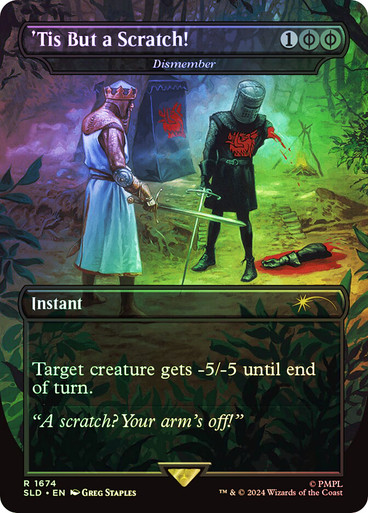 Dismember ('Tis But a Scratch) (Monty Python) | Secret Lair Drop