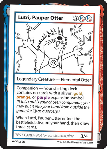 mtg otter cards Elusive Otter