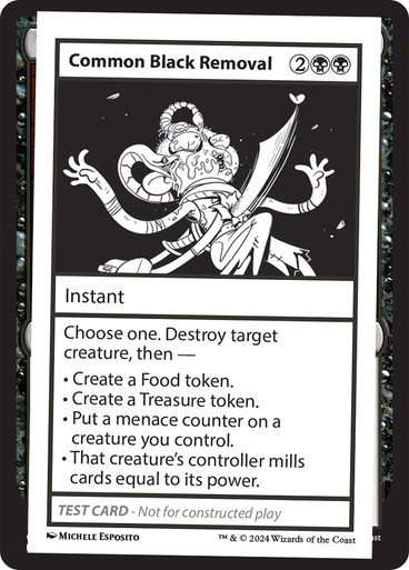 removal cards mtg What's your favorite black spell? I feel like Black offers the most consistent ways to directly deal with your opponents creatures, so I thought I'd share my auto-includes in commander decks. # Common Black Removal | Mystery