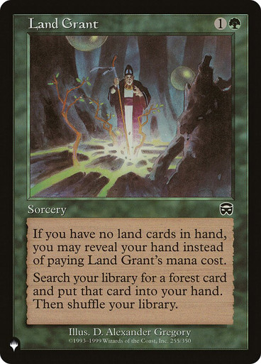 MTG 土地譲渡 Land Grant 英英日日 Foil LandGrant__59074.1724340370.