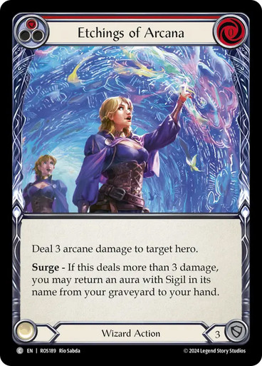 Will of Arcana (Cold Foil) - Rosetta - Flesh and Blood TCG