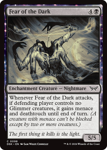 mtg fear cards Cape Games Collection 1000+ Assorted w/Mythics, Rares and Foils : Toys & Games (If a permanent with a stun counter would become untapped Fear of the Dark |