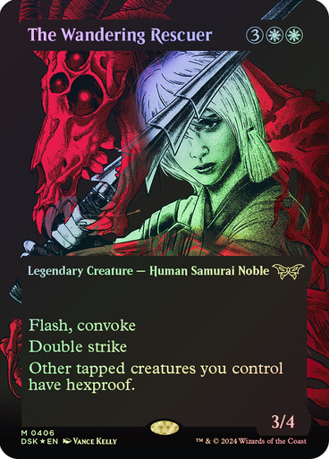 The Wandering Rescuer (Borderless) (Textured Foil