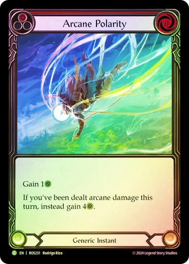 その他 Arcane Polarity LGS458 Flesh and Blood Arcane Polarity (Red) | Rosetta | Star City Games