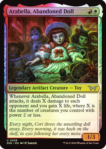arabella mtg commander deck Arabella, Abandoned Doll main image 1