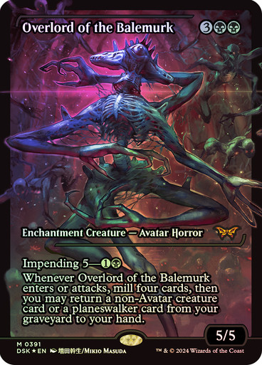 Overlord of the Balemurk (#391) | Duskmourn: House of Horror