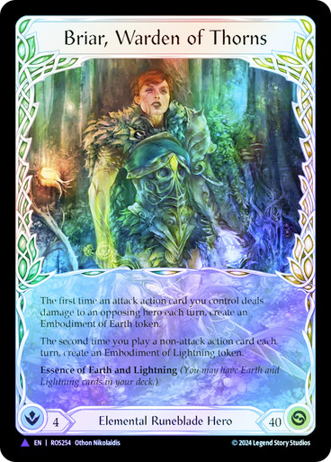 その他 flesh and blood Briar,Warden of Thorns An Introduction to Briar, Warden of Thorns | TCGplayer
