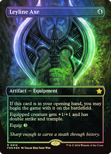 Leyline Axe | Foundations | Star City Games