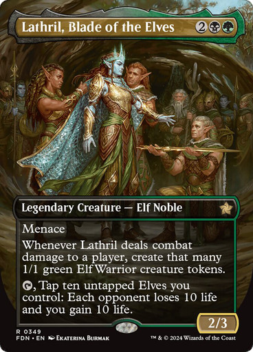 Lathril, Blade of the Elves (Borderless) | Foundations