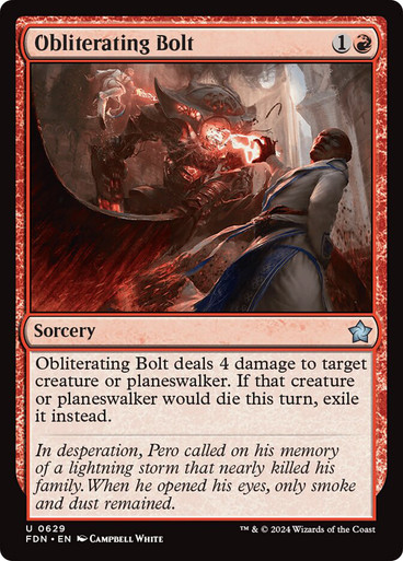 Obliterating Bolt | Foundations | Star City Games