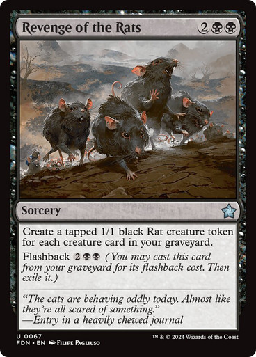 mtg black rat cards Magic: The Gathering - Swarm of Rats Sacrifice it at the beginning of the next end step.) Relentless Rats (SLP #10) (borderless)
