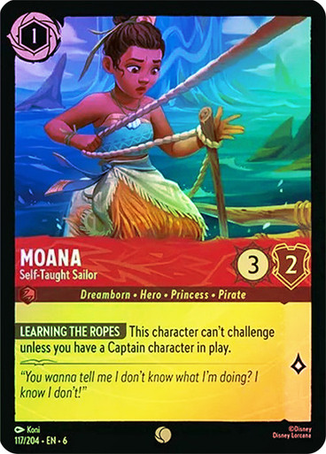 Moana - Self-Taught Sailor | Azurite Sea | Star City Games