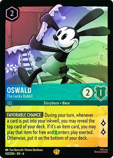 Oswald - The Lucky Rabbit | Azurite Sea | Star City Games