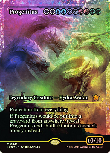 Progenitus (Showcase) (Fracture Foil) | Foundations