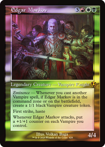 Edgar Markov (Retro Frame) | Innistrad Remastered - Retro