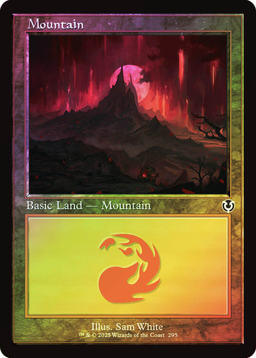 Mountain (#295) (Retro Frame) | Innistrad Remastered - Retro