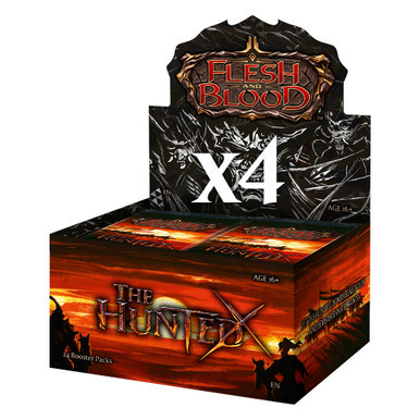Flesh and Blood - The Hunted Booster Case (4 Boxes) | Star City Games