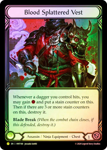 HNT] Blood Splattered Vest : r/FleshandBloodTCG