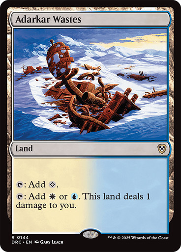 MTG アダーカー荒原 Adarkar Wastes 4枚セット ICE 初版 Adarkar Wastes | Aetherdrift Commander | Star City Games