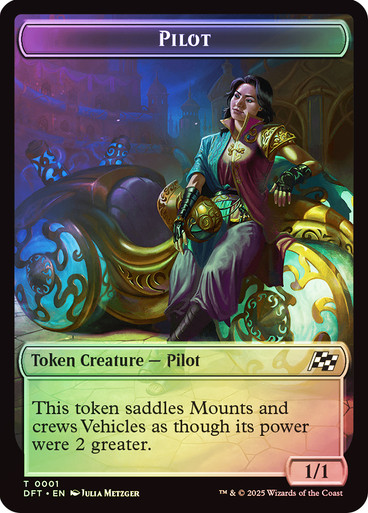 mtg pilot cards Magic The Gathering - Depala, Exemplar (178/264) surveil 1 Become the Pilot 0037 MTG