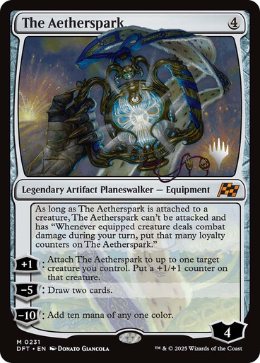 The Aetherspark · Aetherdrift (DFT) #376 · Scryfall Magic
