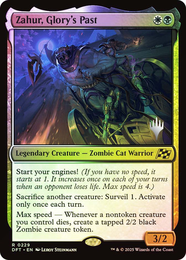 Zahur, Glory's Past (Promo Pack) (Aetherdrift) | Promo | Star City