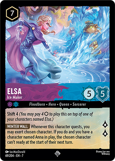 Elsa - Ice Maker (#069) | Archazia's Island | Star City Games