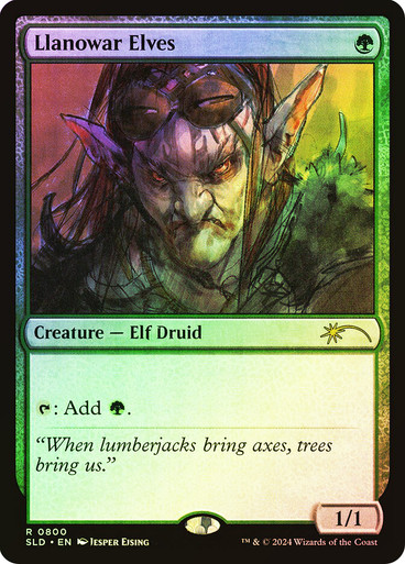 h*a様 ラノワールのエルフ/Llanowar Elves LEA INKED LlanowarElves800__50817.