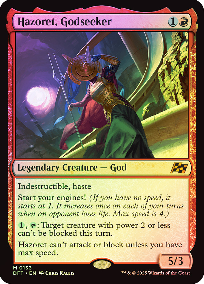 MTG FOIL Hazoret, Godseeker - Aetherdrift #133 | eBay