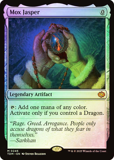 mtg 超稀少 箔押しプロモ FOIL モックスジャスパー 日本語版 tdm ミントモール / MINT GAMES MTG(東日本橋) / 【TDM】【ENG