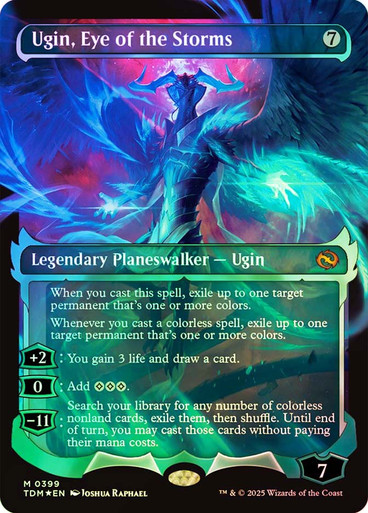 MTG 嵐の目、ウギン/Ugin, Eye of the Storms Foil 03301539_67e8e713ebe95.jpg