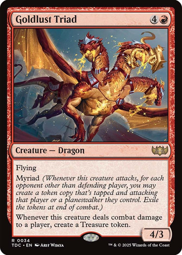 Goldlust Triad | Tarkir: Dragonstorm Commander | Star City Games