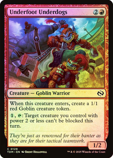 Underfoot Underdogs | Tarkir: Dragonstorm | Star City Games