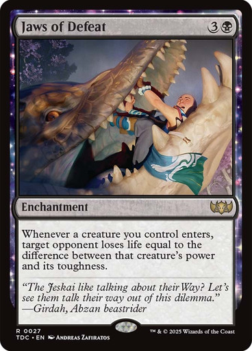 Jaws of Defeat | Tarkir: Dragonstorm Commander | Star City Games