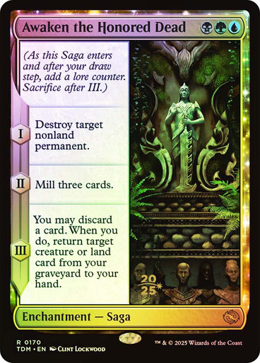 アナ ドリームボーン トレーディングカード Awaken the Honored Dead (Prerelease) (Tarkir: Dragonstorm) | Promo