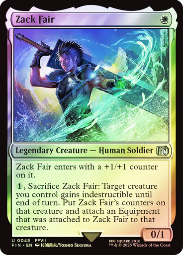 Zack Fair | FINAL FANTASY | Star City Games